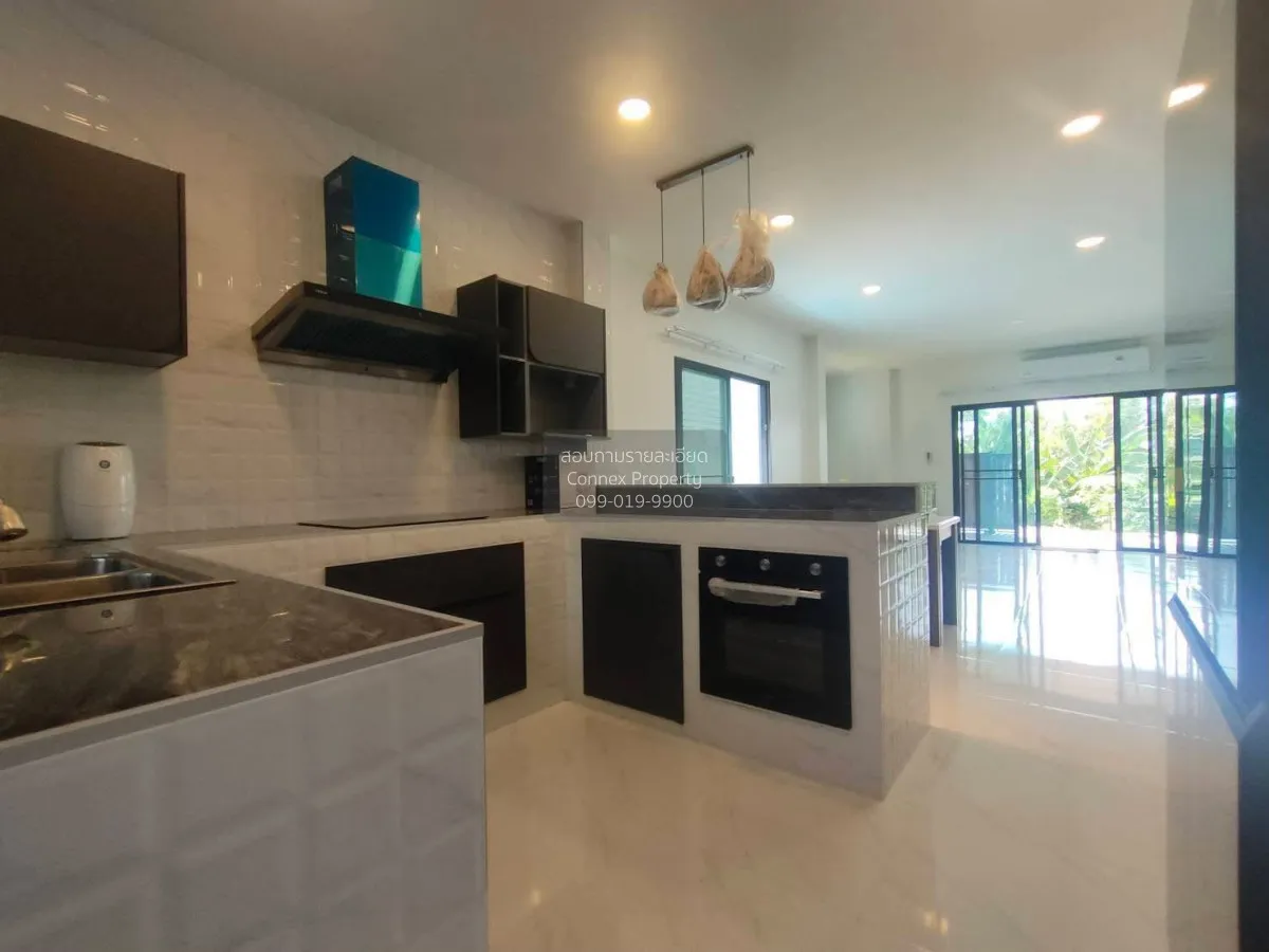 For Rent Newly built semi-detached pool villa in Chalong, Phuket.