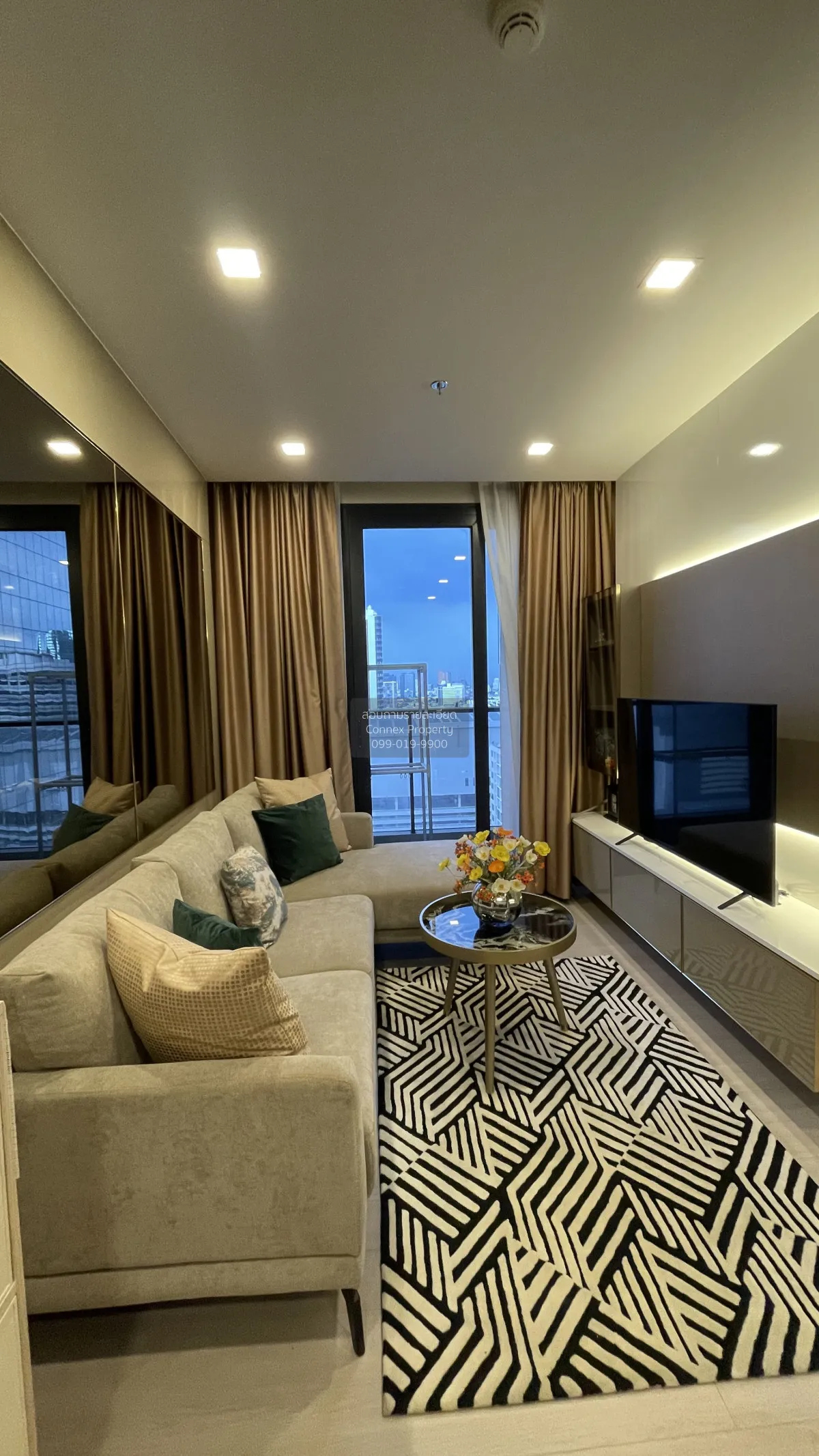 For Rent Condo , One9Five Asoke - Rama 9 , MRT-Phra Ram 9 , Huai  1