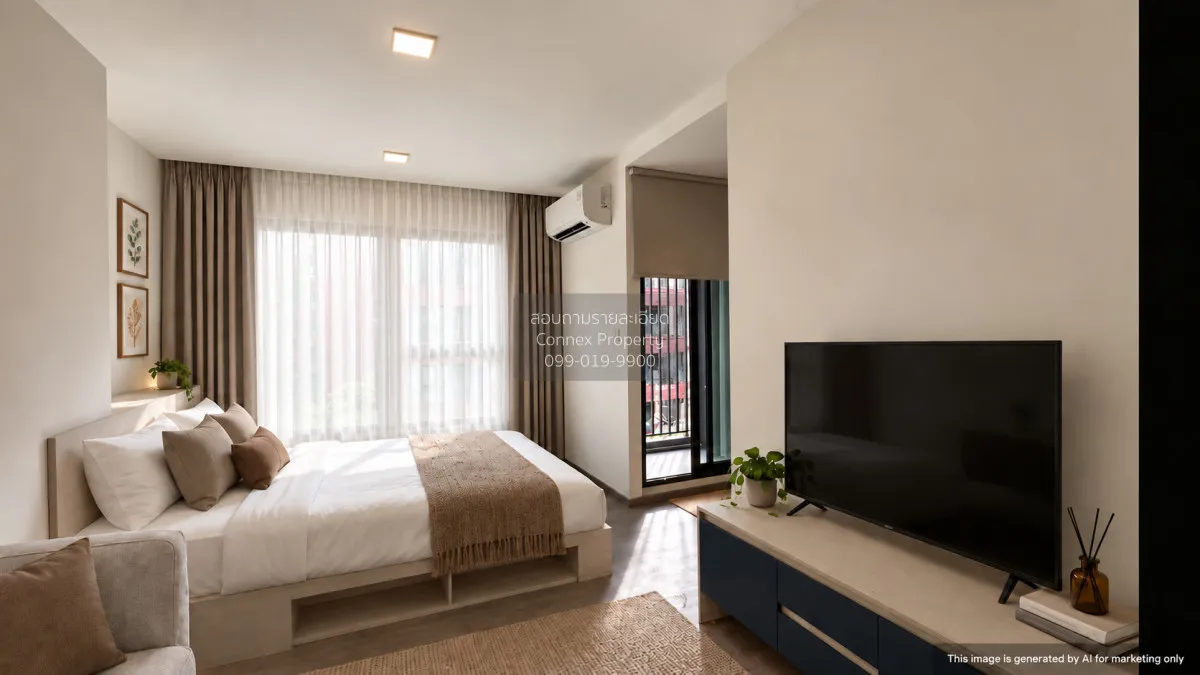 For Rent Condo , Kave Wonderland , newly renovated , Khlong Nueng 1
