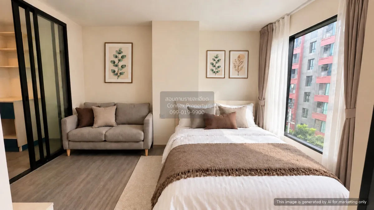 For Rent Condo , Kave Wonderland , newly renovated , Khlong Nueng 2