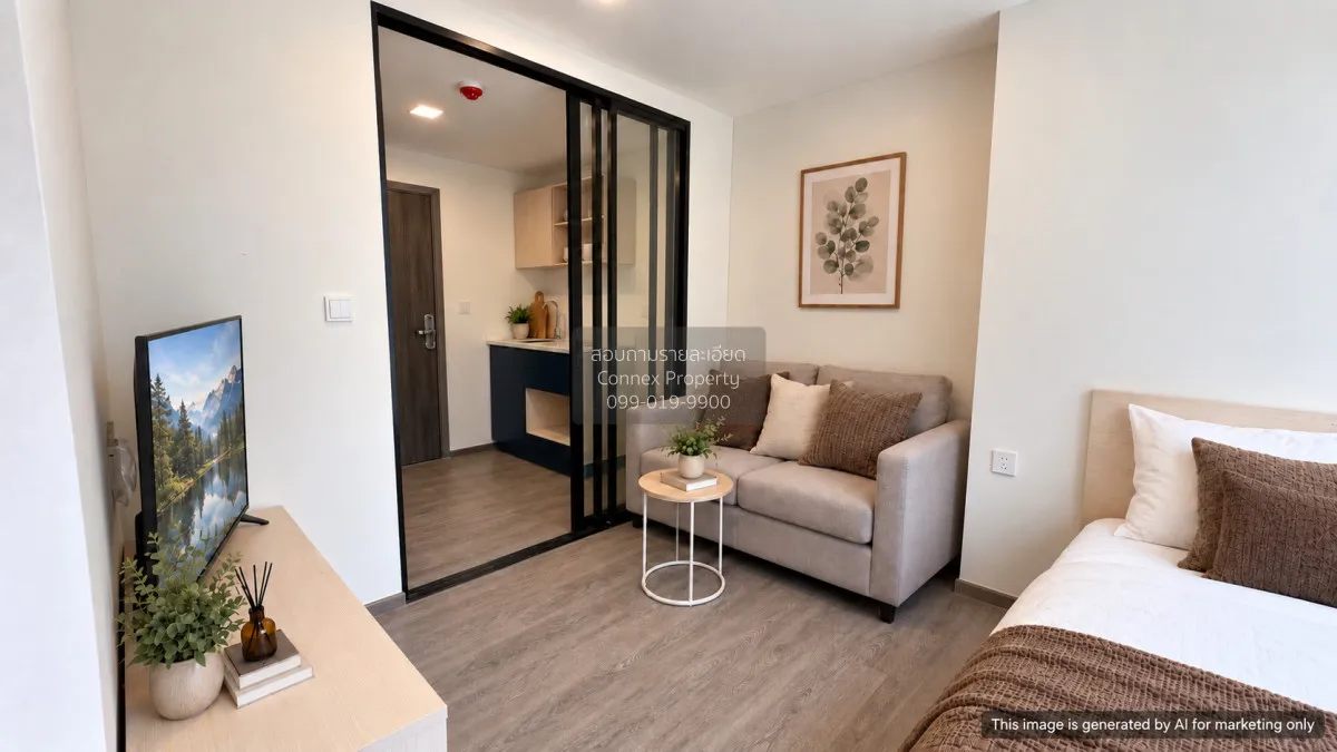 For Rent Condo , Kave Wonderland , newly renovated , Khlong Nueng 3