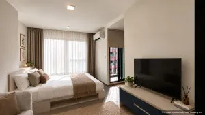 For Rent Condo , Kave Wonderland , newly renovated , Khlong Nueng , khlong Luang , Pathum Thani , CX-176576