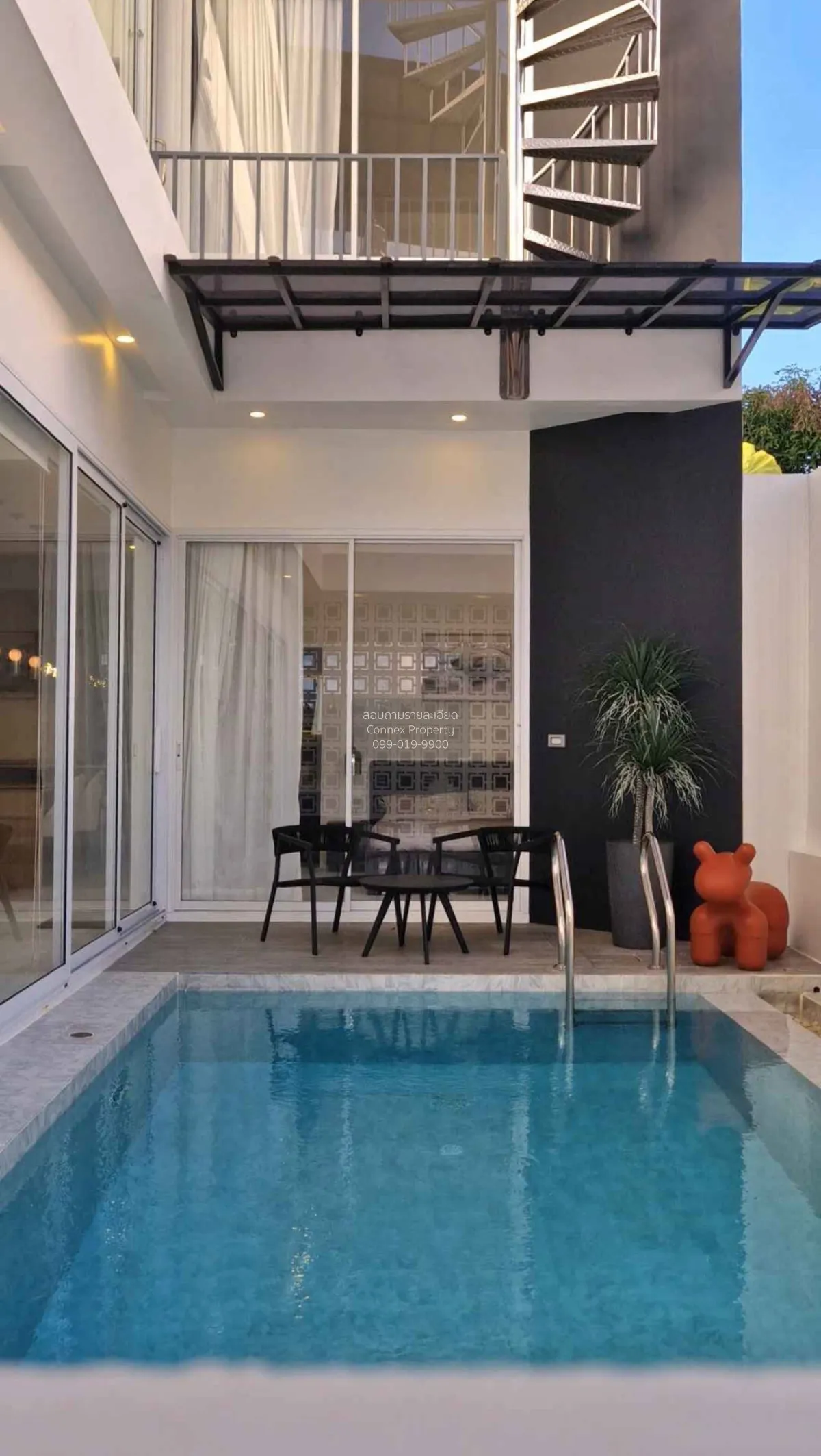 For Sale Pool Villa Compact Style Sea View From Rooftop , nice vi 2