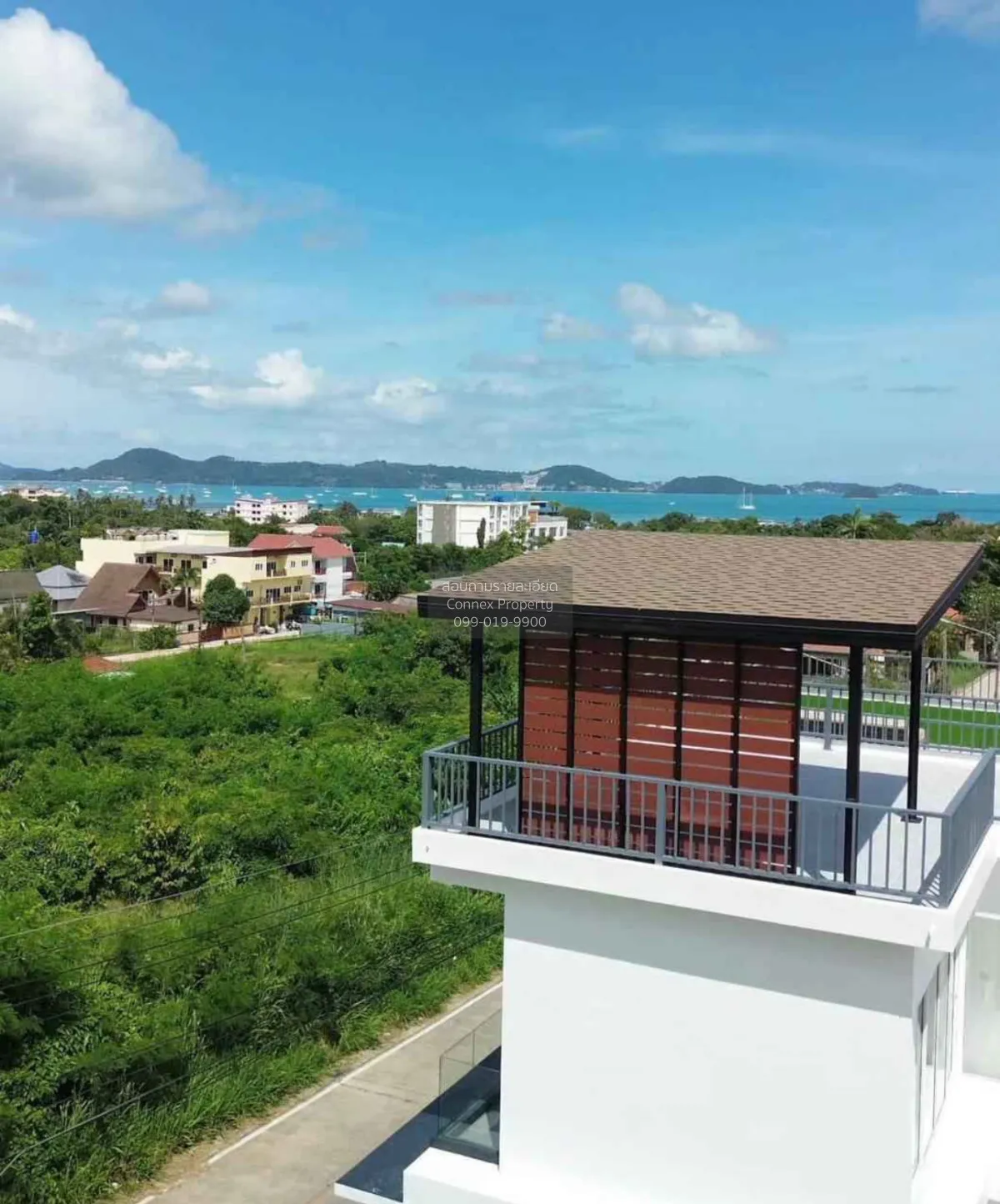 For Sale Pool Villa Compact Style Sea View From Rooftop , nice vi