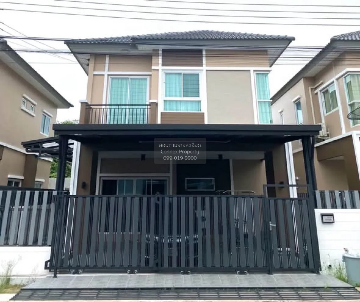 ขายทาวน์เฮ้าส์/ทาวน์โฮม  บ้านมณฑล 8 เลียบคลองทวีวัฒนา MRT-หลักสอง 1