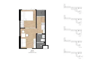 ขายคอนโด  เคฟ เจเนซิส นครปฐม สนามจันทร์ เมืองนครปฐม นครปฐม CX-176908