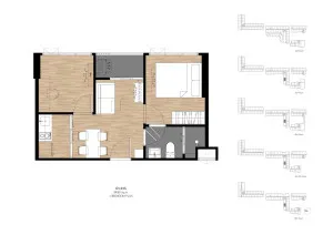 ขายคอนโด  เคฟ เจเนซิส นครปฐม สนามจันทร์ เมืองนครปฐม นครปฐม CX-176909