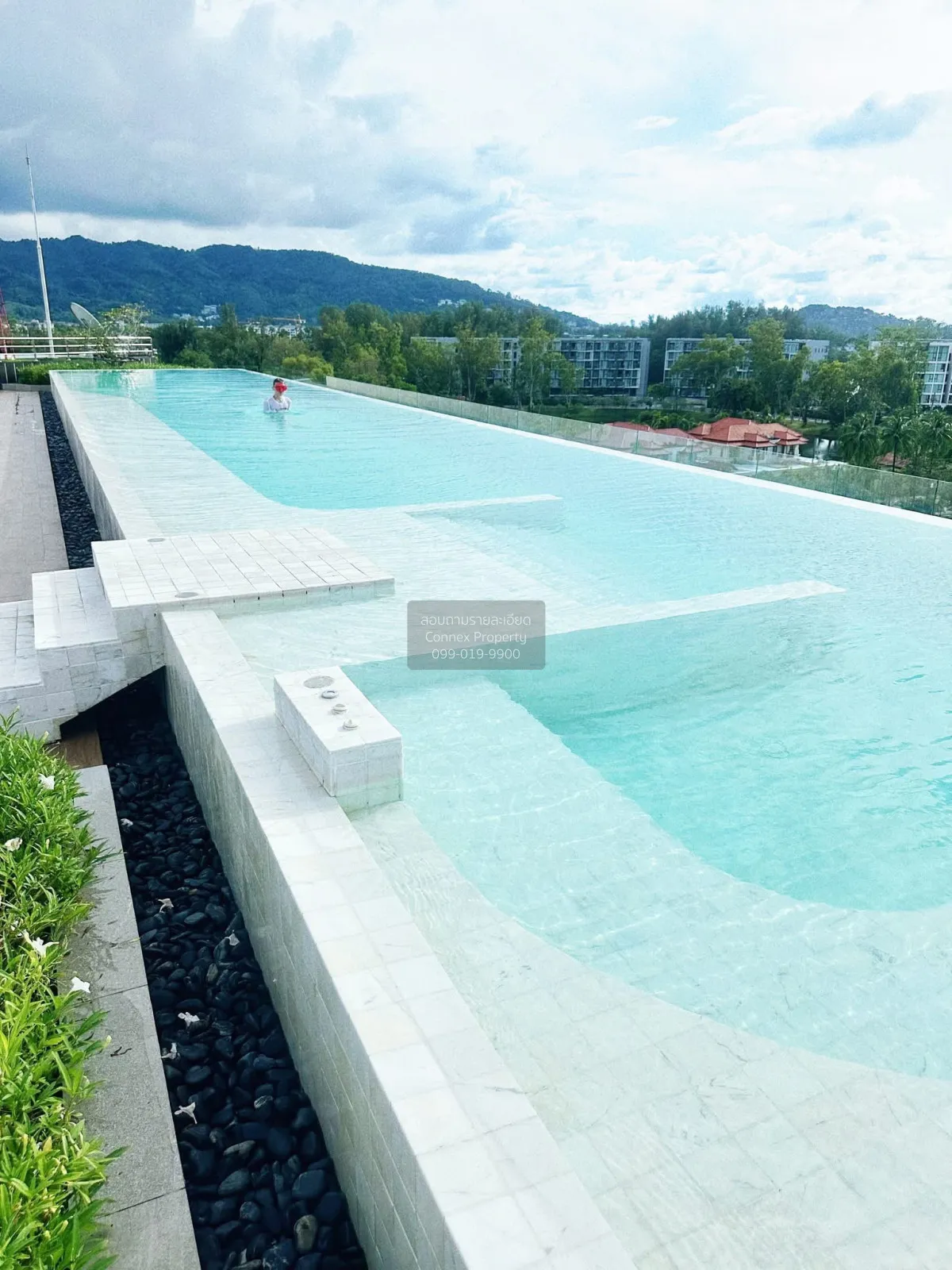 For Rent Condo , Skypark Aurora Laguna , high floor , river view  1