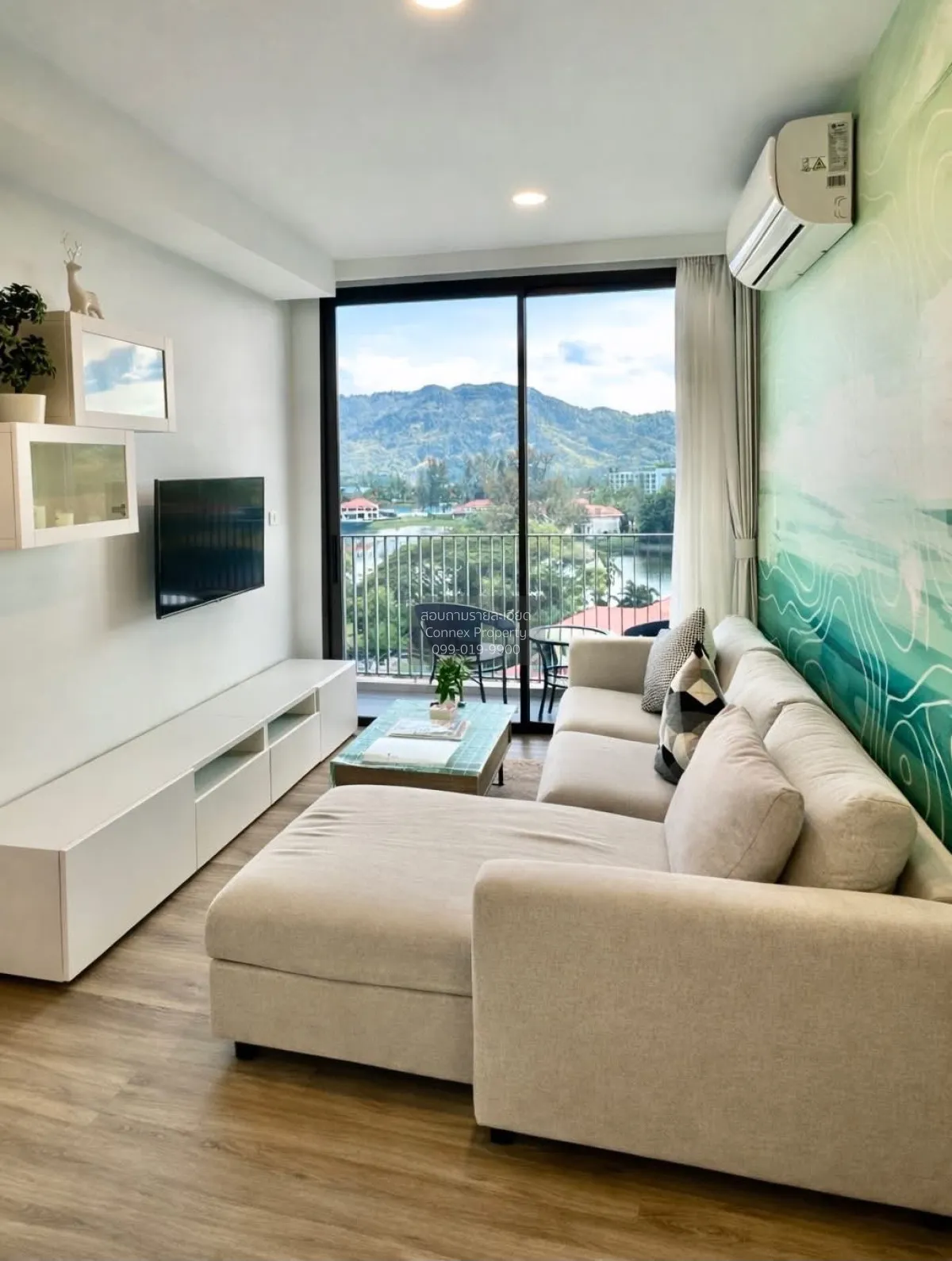 For Rent Condo , Skypark Aurora Laguna , high floor , river view  4