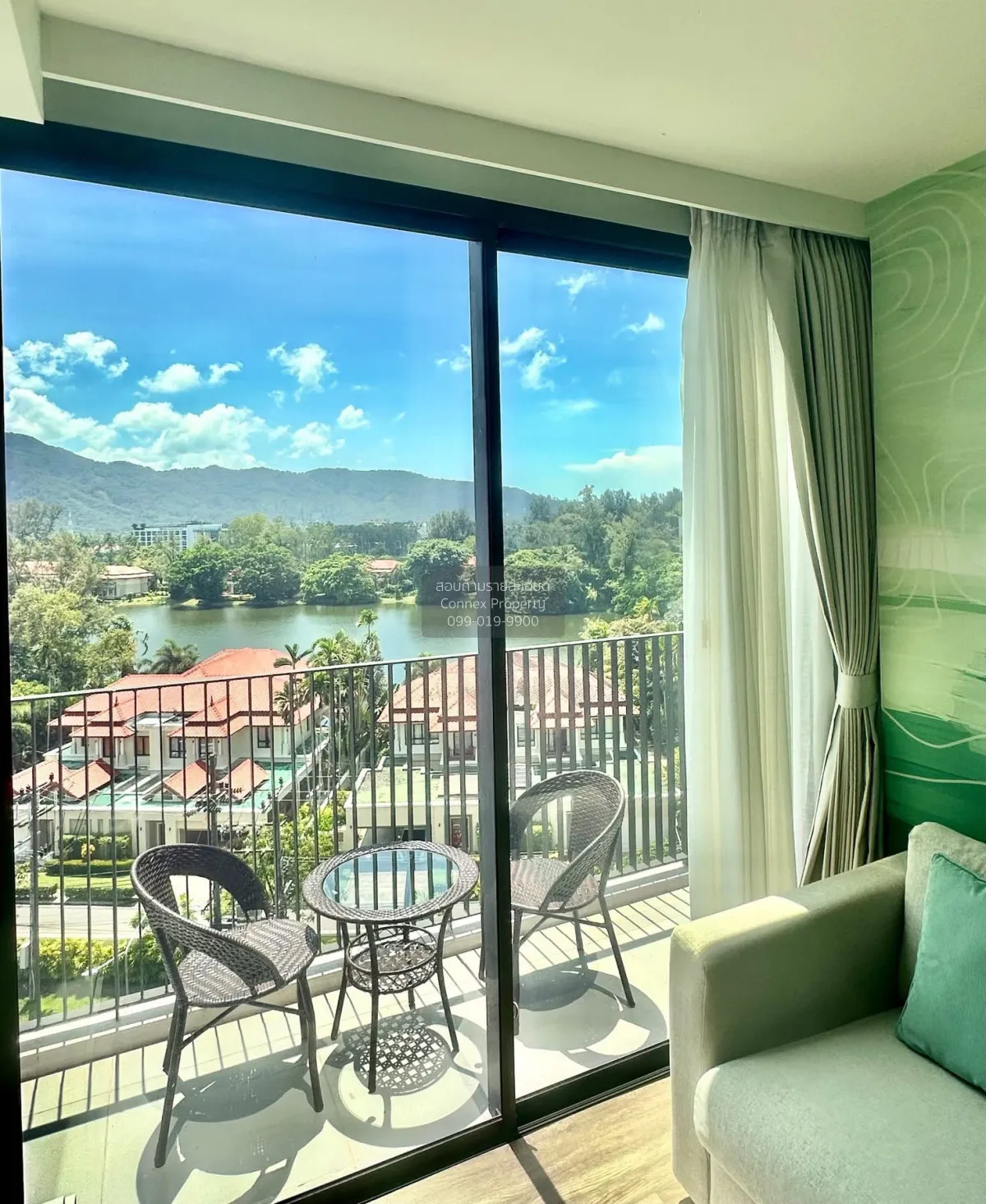 For Rent Condo , Skypark Aurora Laguna , high floor , river view 