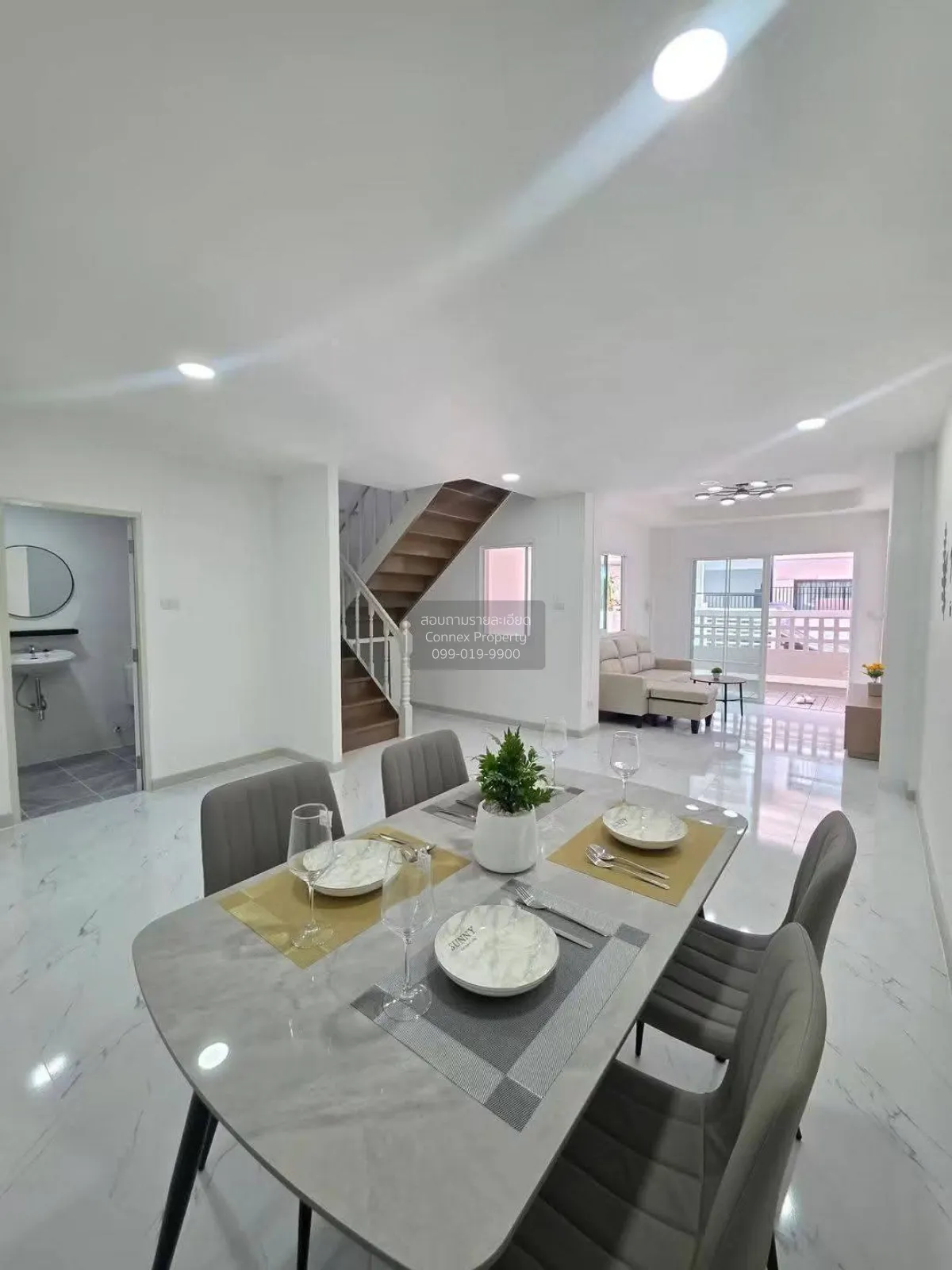 ขายทาวน์เฮ้าส์/ทาวน์โฮม  บ้านบัวทอง 4 บ้านกล้วย-ไทรน้อย รีโนเวทให