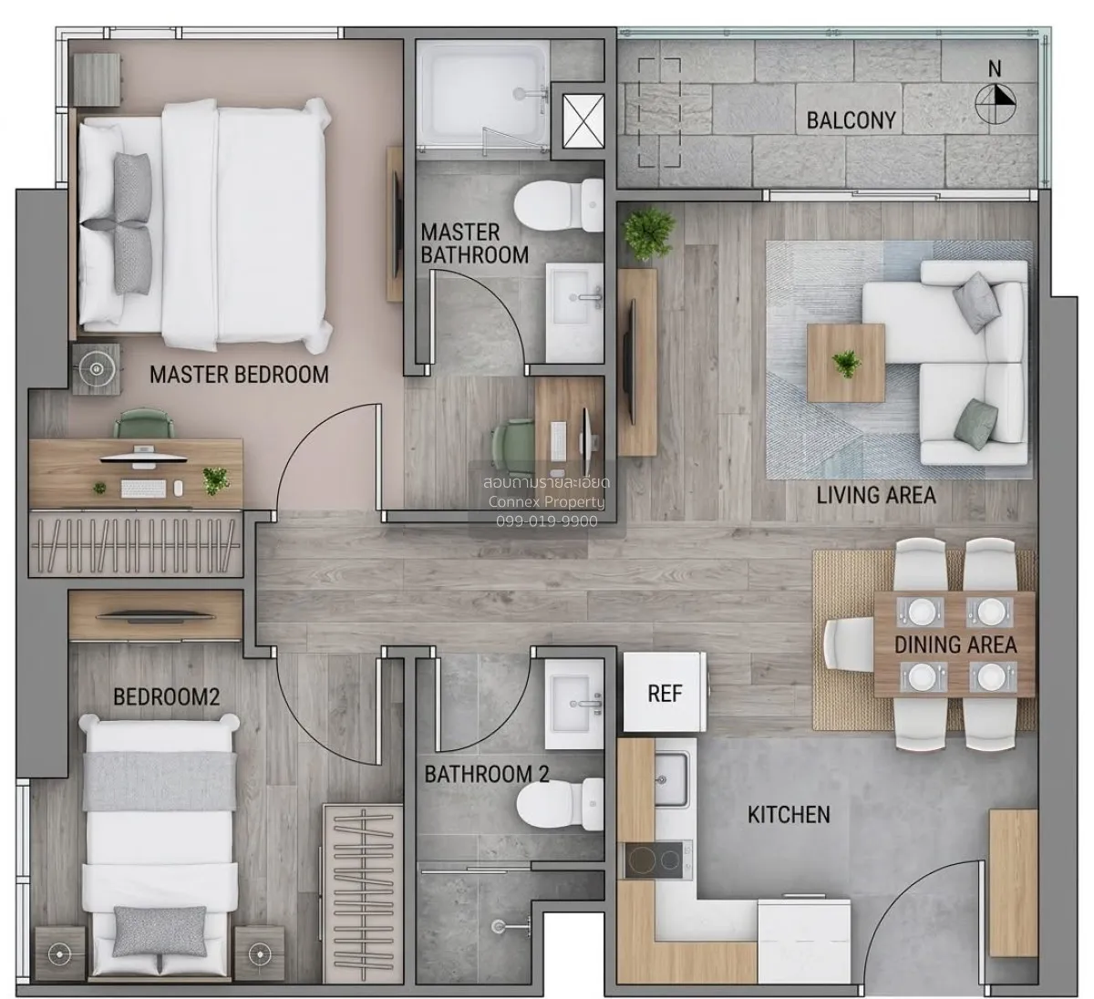 For Rent Condo , The Base Park West Sukhumvit 77 , BTS-On Nut , P