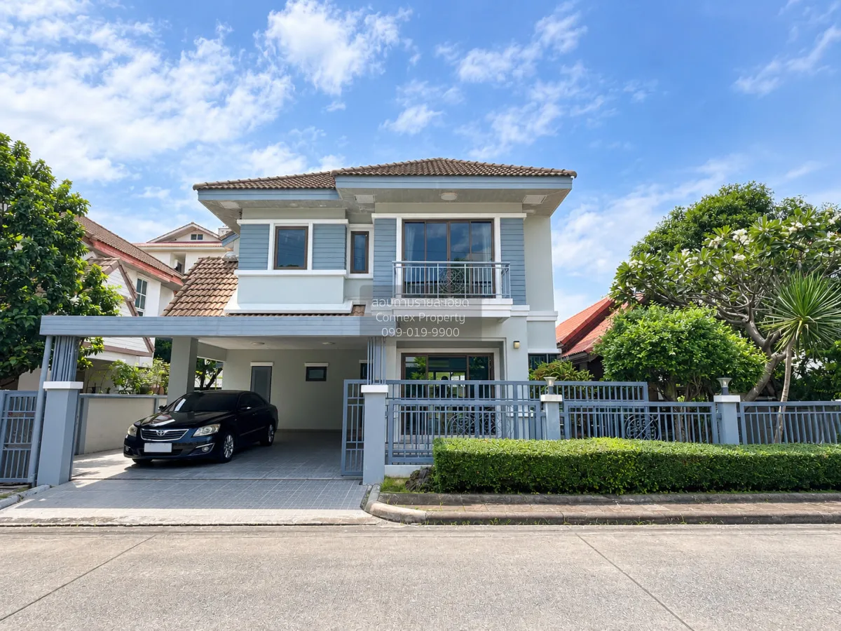 For Sale House , Private Ramintra , corner unit , Bang Chan , Kha 1