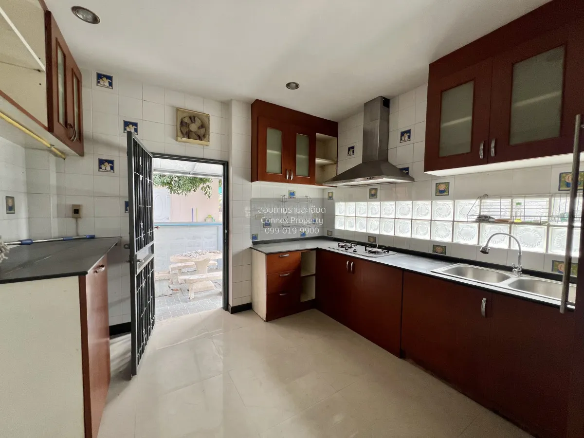 For Sale House , Private Ramintra , corner unit , Bang Chan , Kha