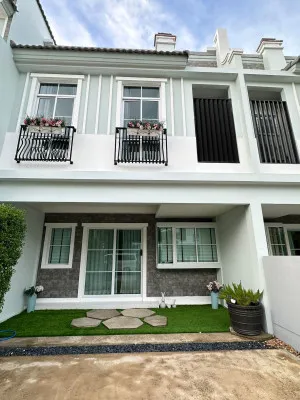 เช่าทาวน์เฮ้าส์/ทาวน์โฮม  อินดี้ 2 บางนา-รามคำแหง 2 MRT-ศรีอุดม (สายสีเหลือง) ดอกไม้ เขต ประเวศ กรุงเทพ CX-178546