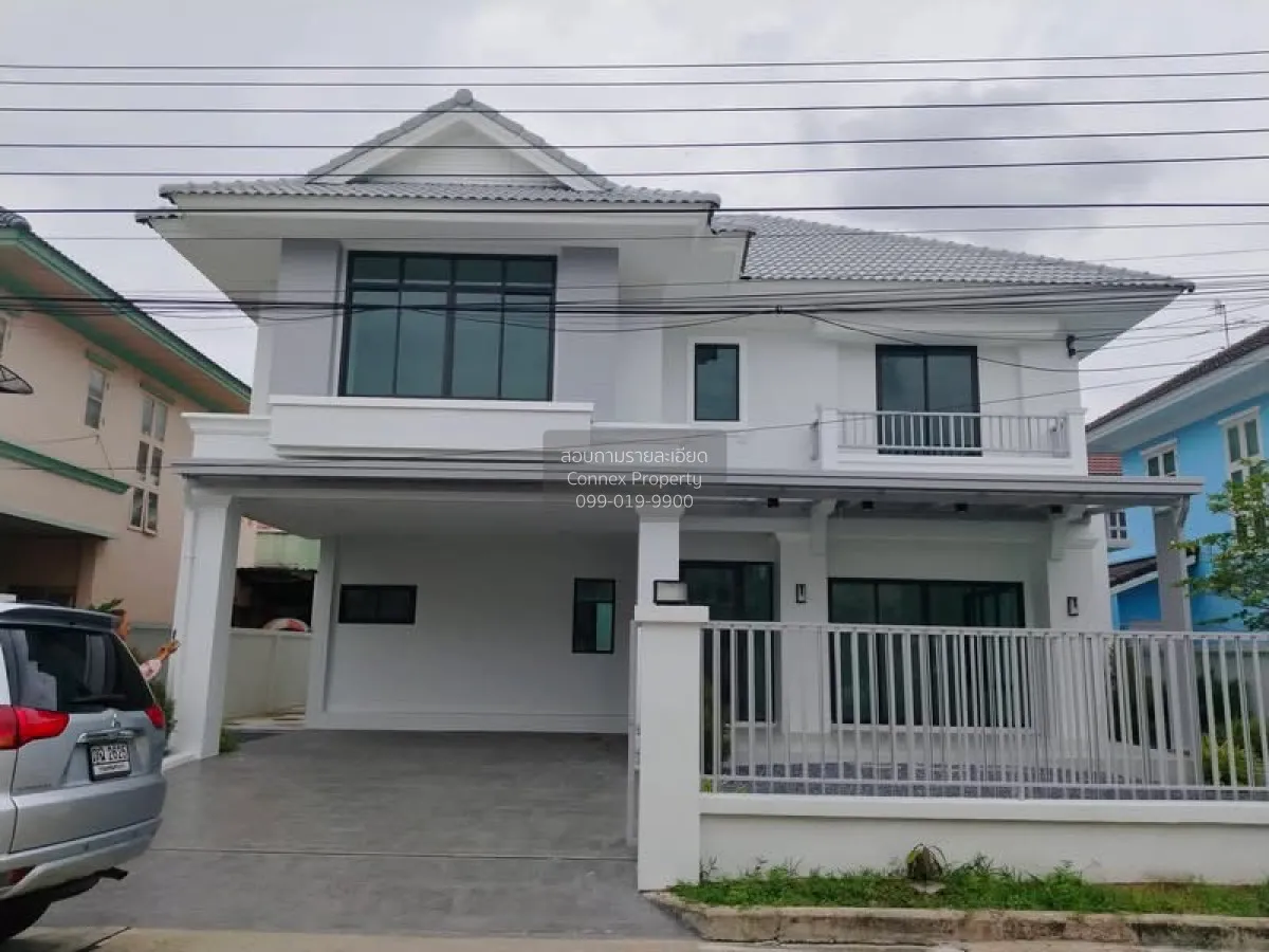 For Sale House , Tara Ratchaphruek-Pinklao , wide frontage , newl 1