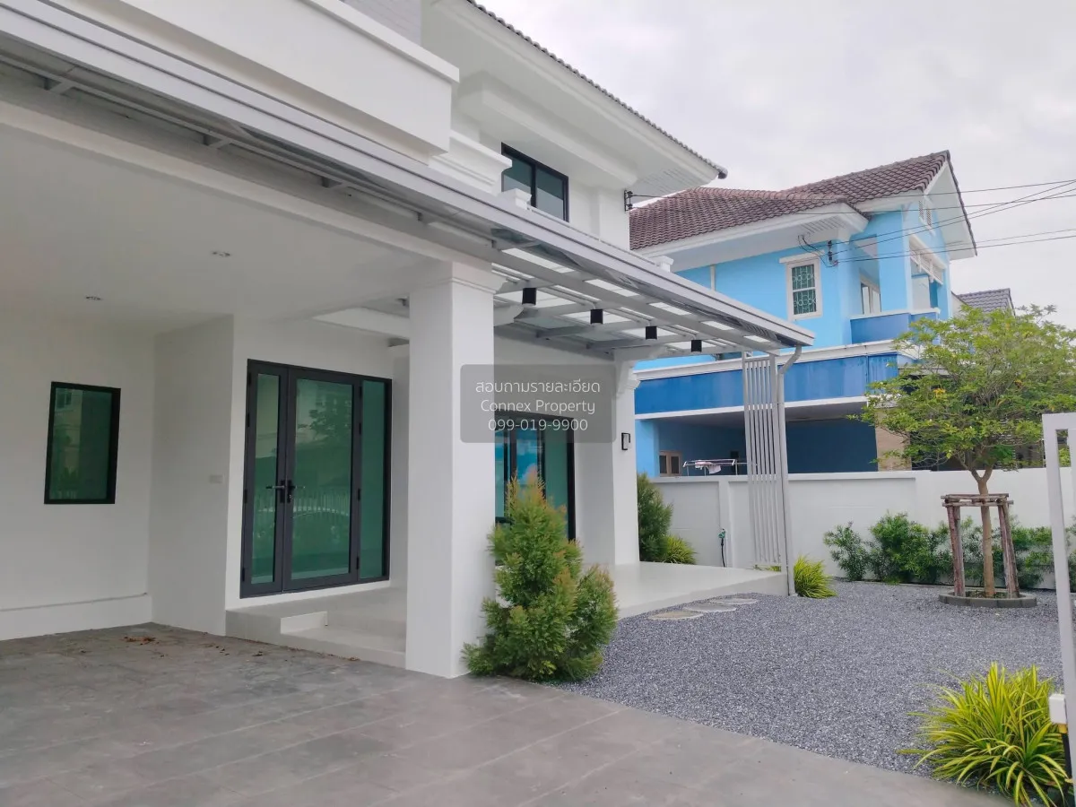 For Sale House , Tara Ratchaphruek-Pinklao , wide frontage , newl 3