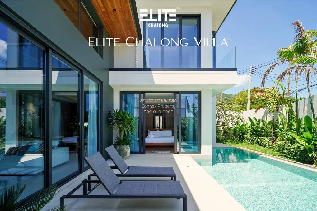 For Sale Pool Villa , Elite Chalong Hidden Oasis Villas , nice vi