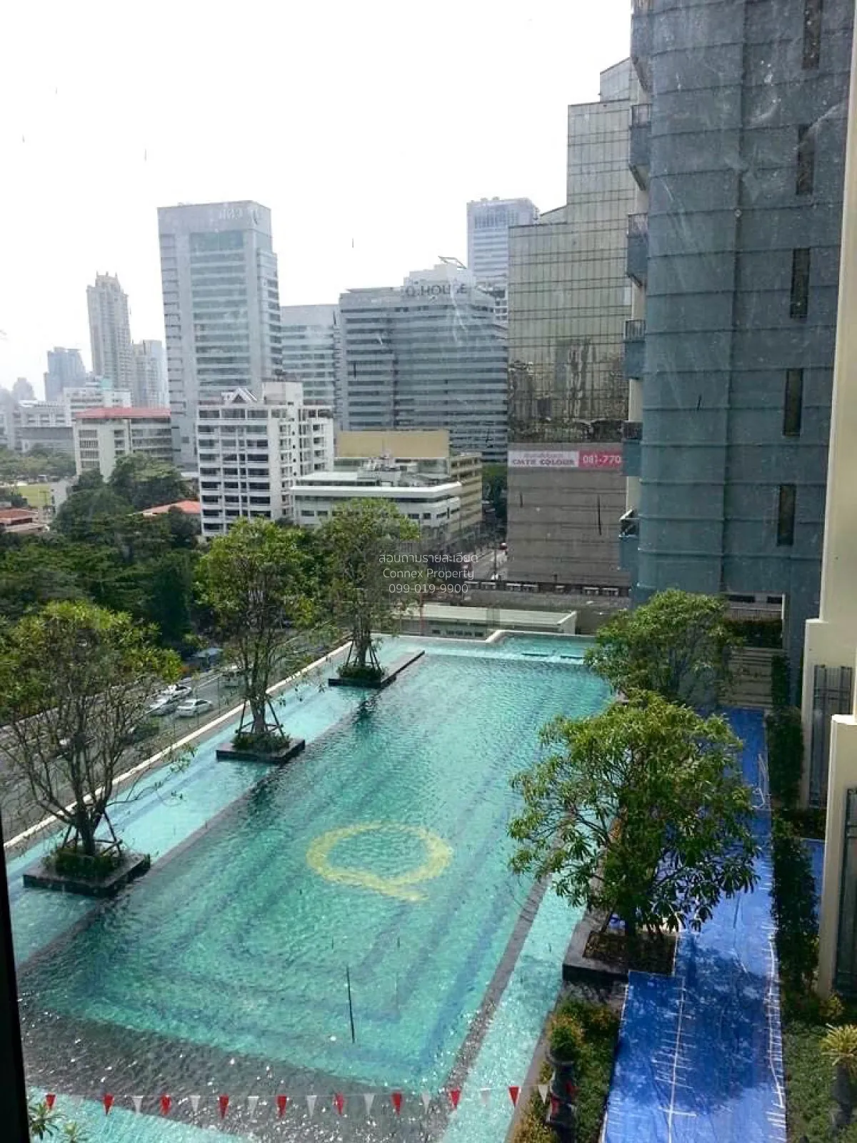 ขายคอนโด  คิว อโศก วิวสวย MRT-เพชรบุรี มักกะสัน เขต ราชเทวี กรุงเ