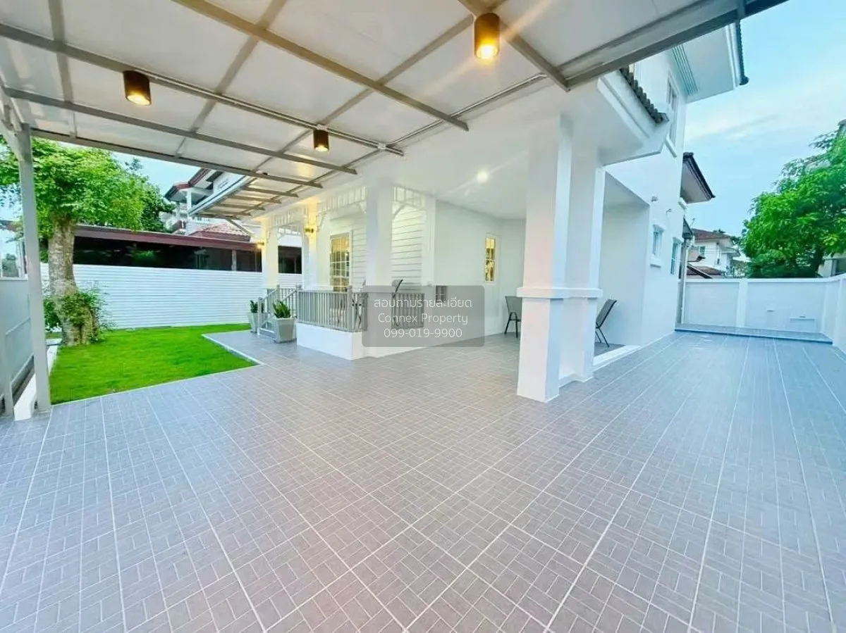 ขายบ้าน  ชลลดา วงแหวน-รัตนาธิเบศร์ หน้ากว้าง รีโนเวทใหม่ บางรักพั