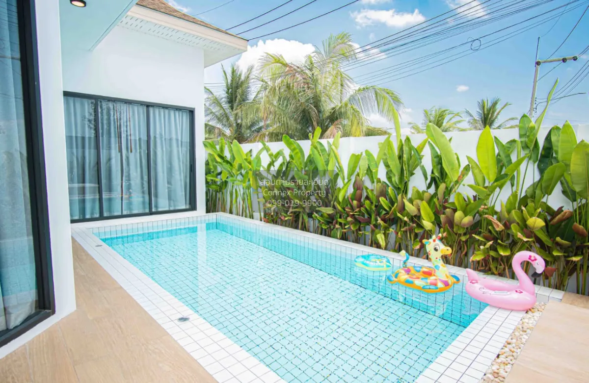 For Rent New Cozy Tropical 3-Bedroom Private Pool Villa | Palai,  1