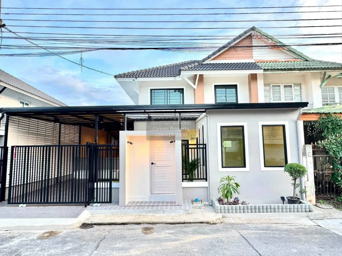 ขายทาวน์เฮ้าส์/ทาวน์โฮม  บ้านพฤกษา 14 เอ บางบัวทอง รีโนเวทใหม่ บา 1