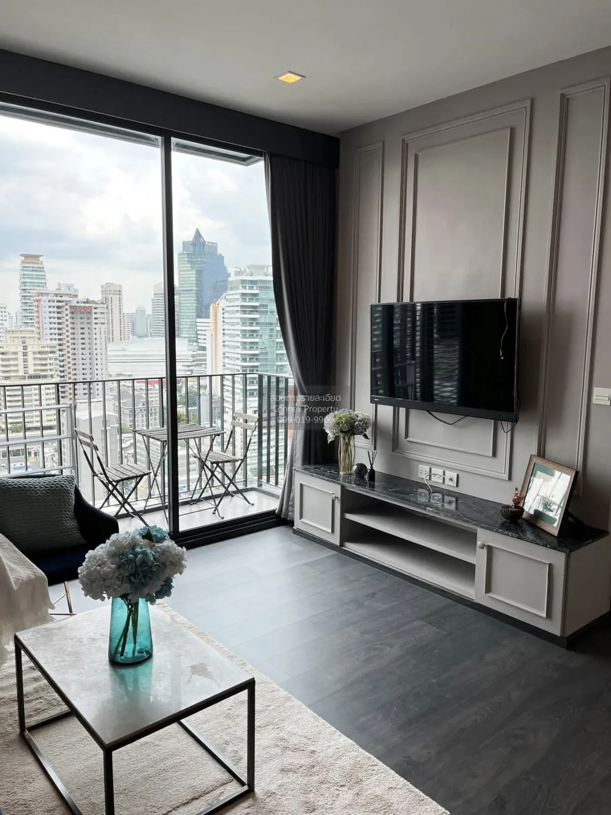 For Rent Condo , EDGE Sukhumvit 23 , nice view , high floor , BTS 4