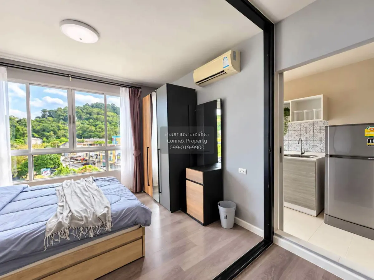 ขายคอนโด  ดีคอนโด แคมปัส รีสอร์ท กู้กู ชั้นสูง รีโนเวทใหม่ รัษฎา 
