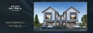 For Sale House , Grand Britania Bangna - Suvarnabhumi , Racha Thewa , Bang Phli , Samut Prakarn , CX-181179