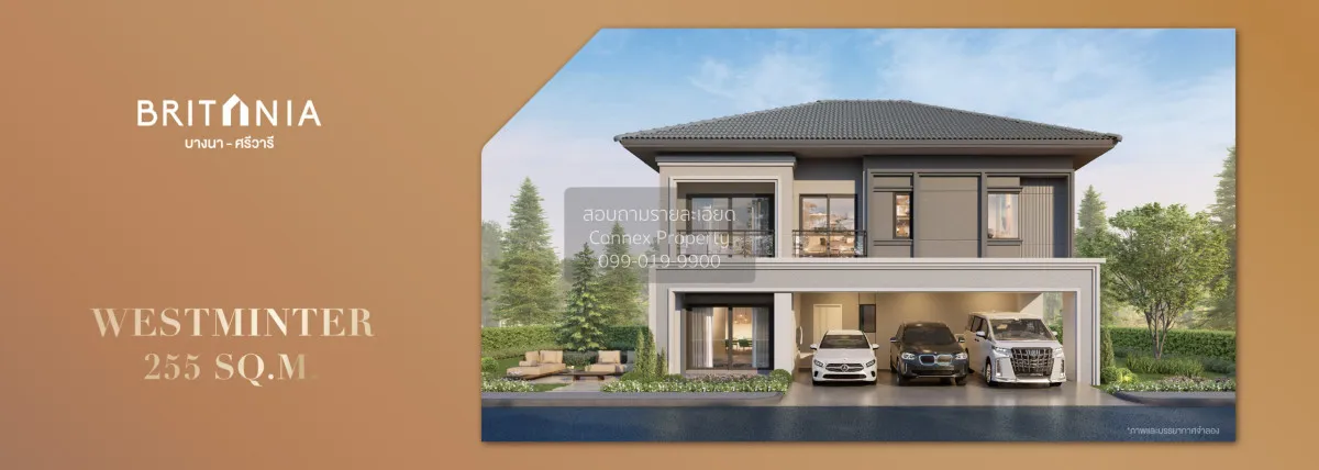 ขายบ้าน  บริทาเนีย บางนา - ศรีวารี ศีรษะจรเข้ใหญ่ บางเสาธง สมุทรป 1