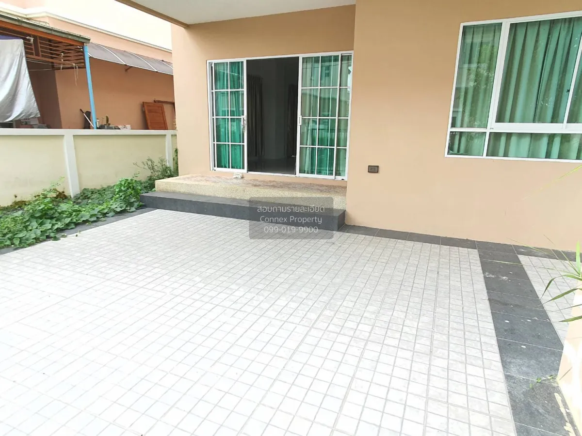 For Sale House , Nonsri Flora Sai 3 - Wongwaen , corner unit , Sa 2
