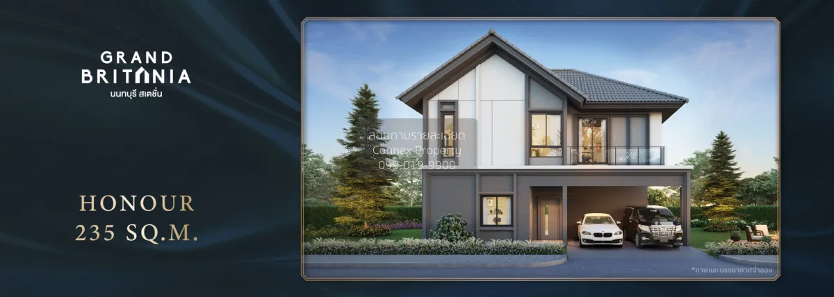 For Sale House , Grand Britania Nonthaburi Station , Bang Kraso , 1