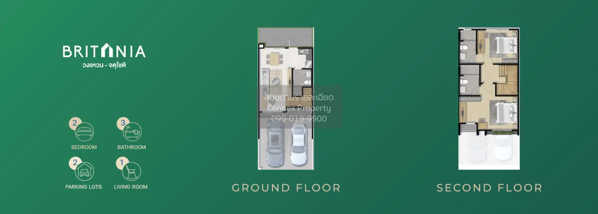 For Sale Townhouse/Townhome  , Britania Wongwaen-Chatuchot , Buen 2