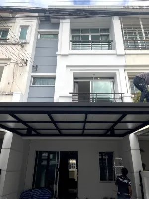 For Sale Townhouse/Townhome  , Baan Klang Muang Swiss Town Kaset-Nawamin , Chorakhe Bua , Lat Phrao , Bangkok , CX-181316