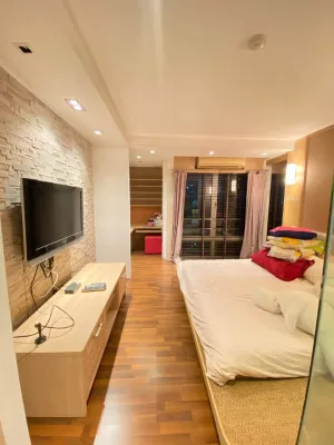 For Sale Condo , i-House Laguna Garden RCA , MRT-Phetchaburi , Bang Kapi , Huai Khwang , Bangkok , CX-181326