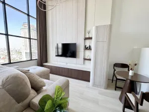 For Rent Condo , KnightsBridge Prime Sathorn , Duplex , nice view , high floor , BTS-Chong Nonsi , Thungmahamek , Sa Thon , Bangkok , CX-181365