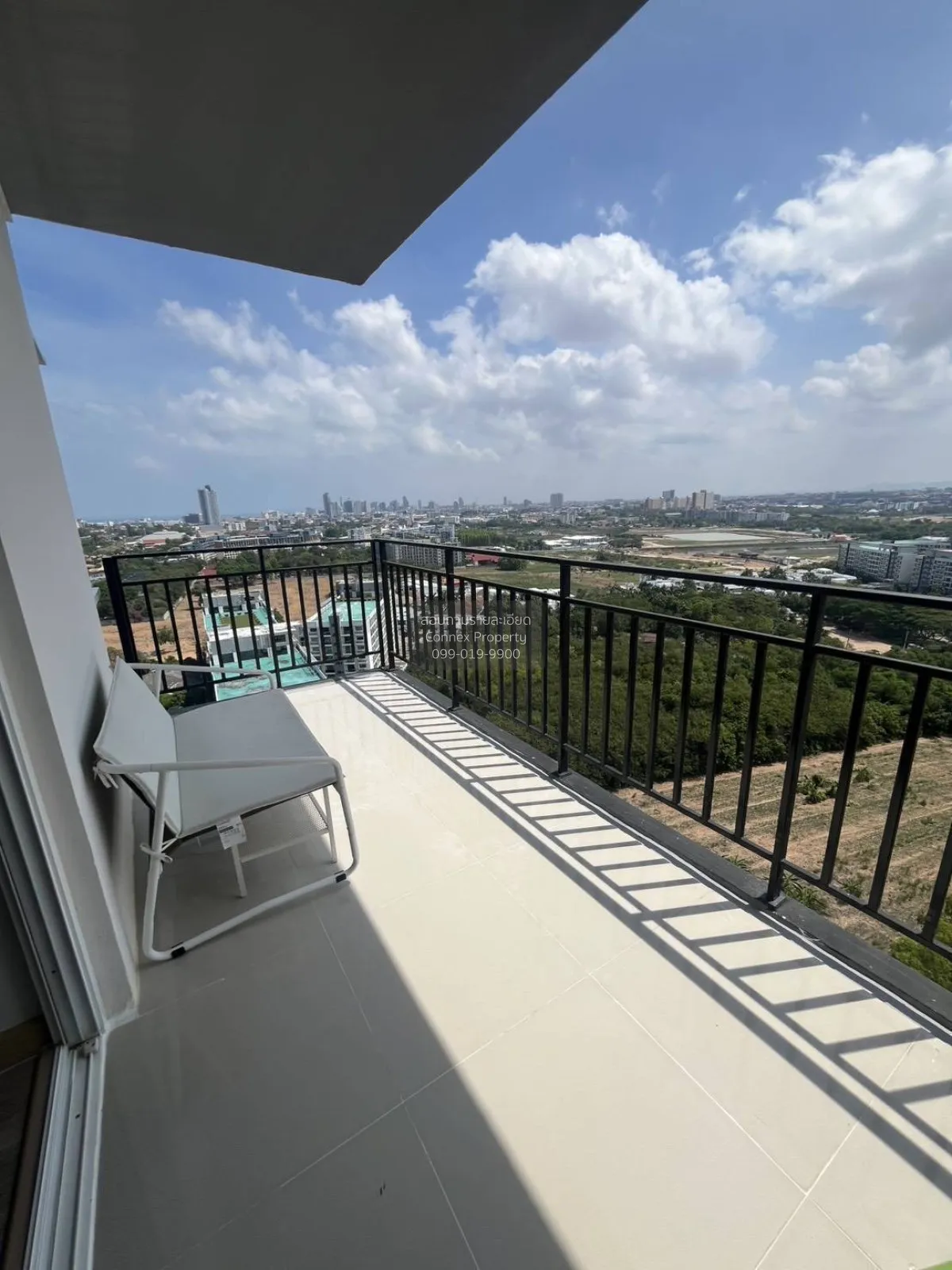 For Rent Condo , The Twin Tower Jomtien , corner unit , Mueang Ph