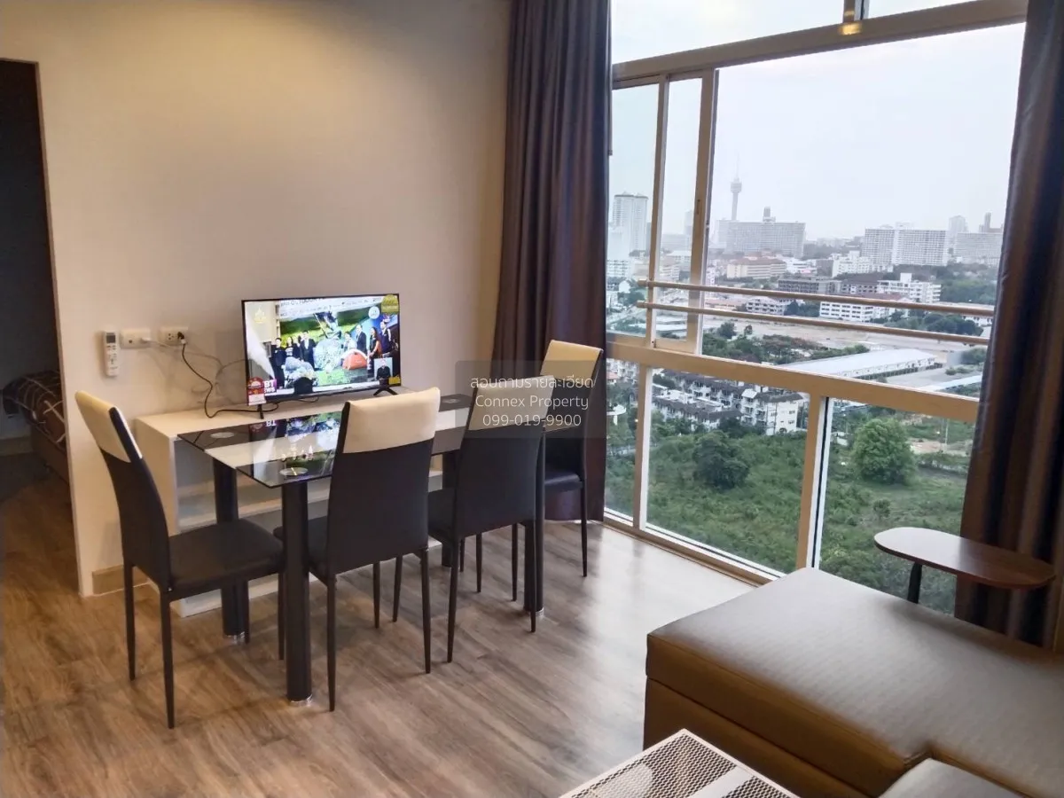For Rent Condo , The Twin Tower Jomtien , corner unit , Mueang Ph