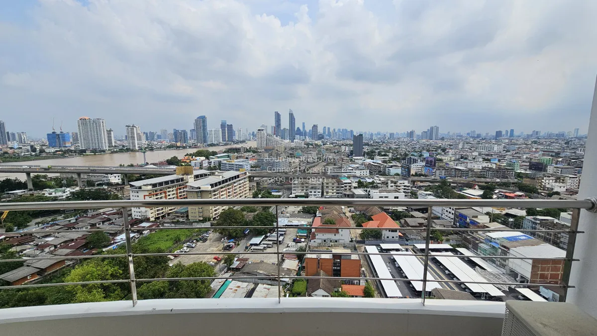 For Sale Condo , Supalai Casa Riva , nice view , high floor , cor
