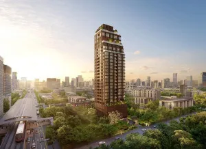 For Sale Condo , the monument sathon , nice view , high floor , BTS-Saint Louis , Silom , Bang Rak , Bangkok , CX-181640