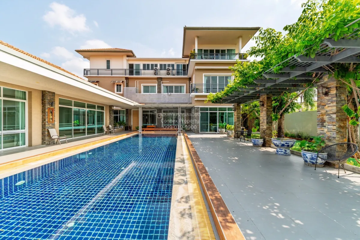 ขายบ้านหรูเลียบคลองประปา เชื่อมต่อสรงประภา-แจ้งวัฒนะ บ้านใหม่ ปาก 1