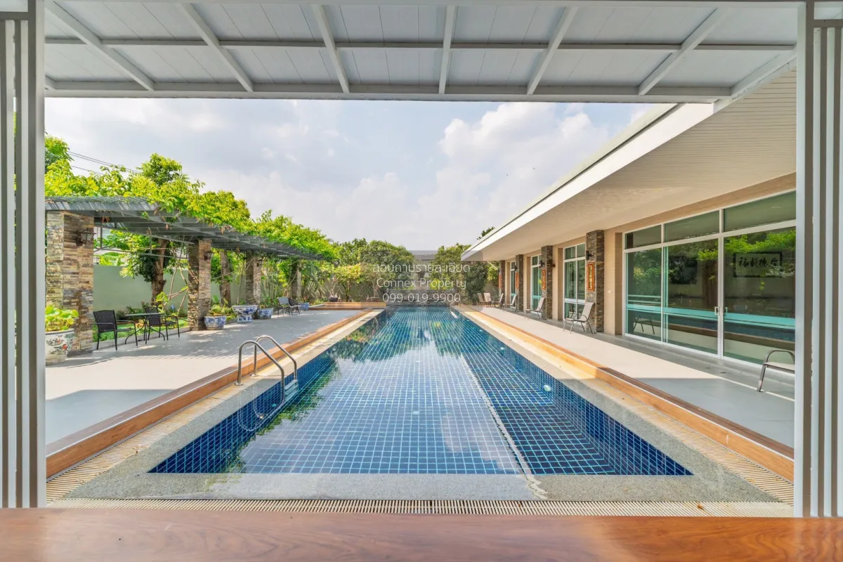 ขายบ้านหรูเลียบคลองประปา เชื่อมต่อสรงประภา-แจ้งวัฒนะ บ้านใหม่ ปาก