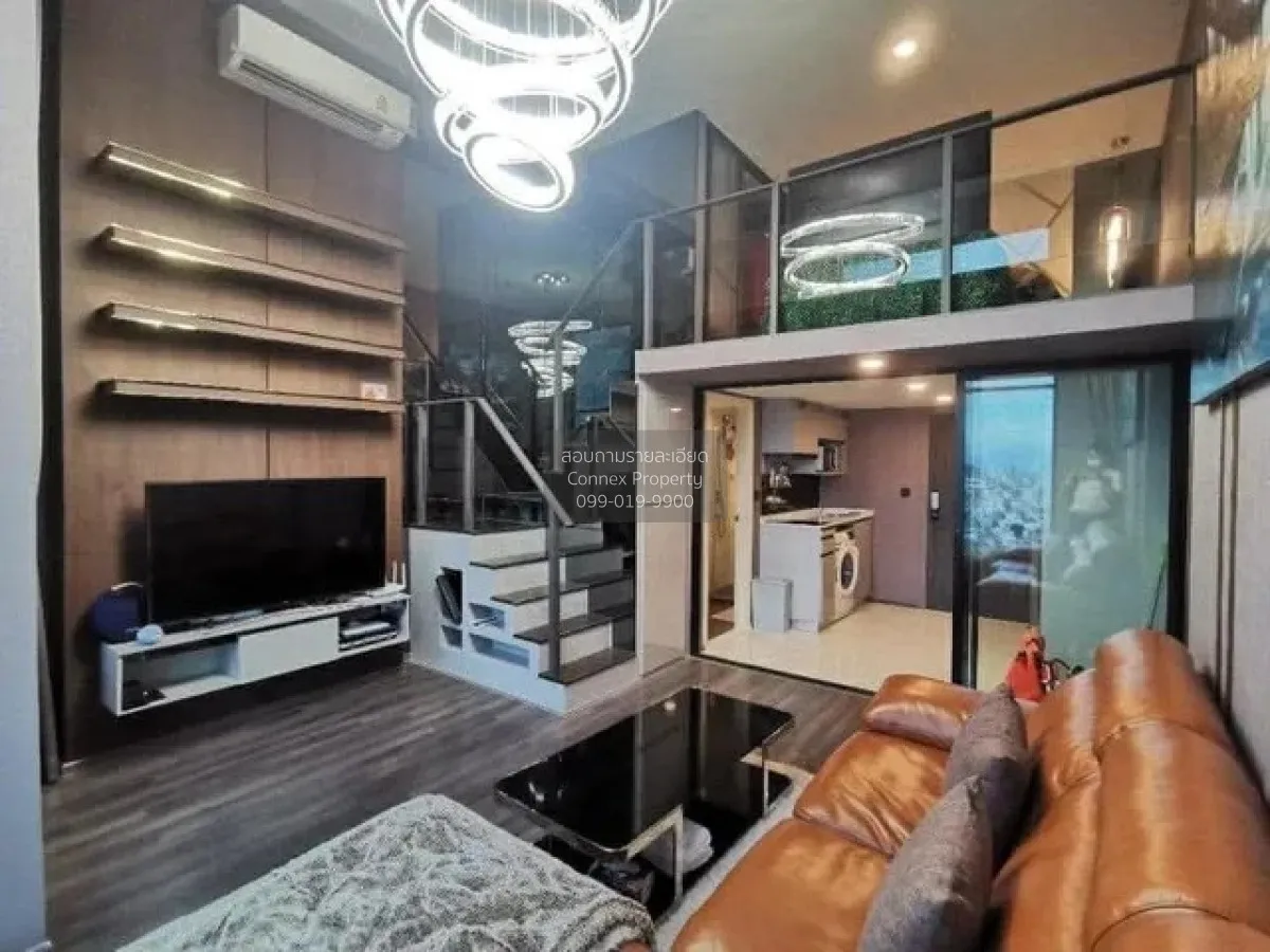 For Sale Condo , KnightsBridge Space Rama 9 , Duplex , MRT-Phra R 3