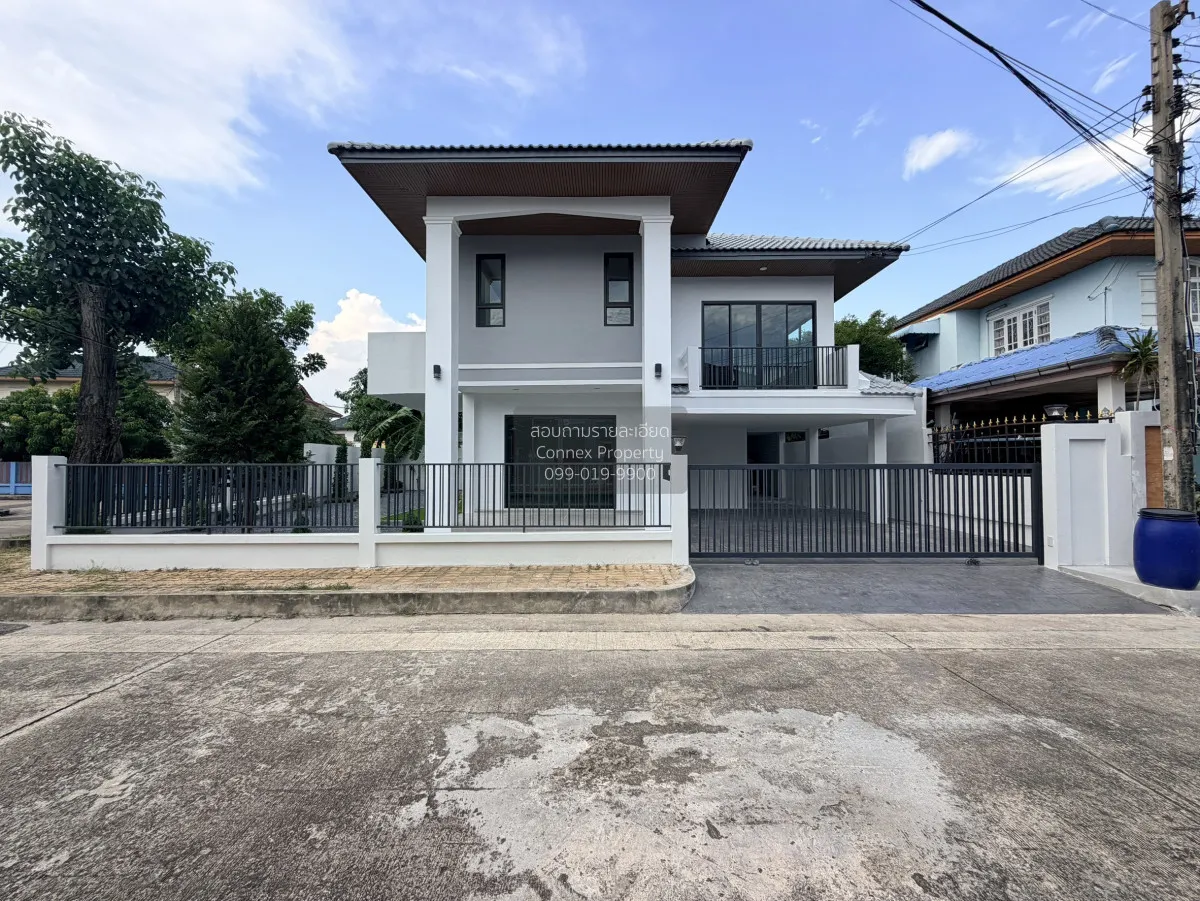 For Sale House , Maneerin Village Rattanathibet , newly renovated 1