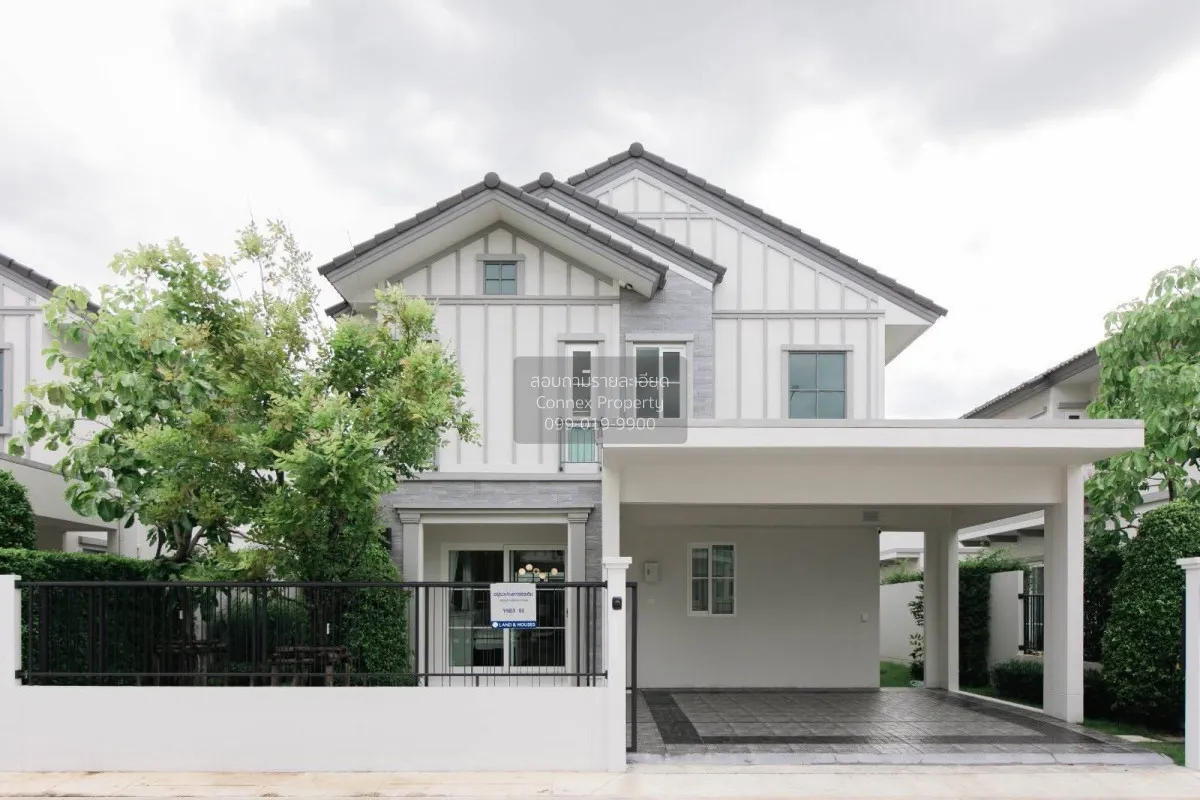 เช่าบ้าน  วิลลาจจิโอ 3 ศรีนครินทร์ - บางนา หน้ากว้าง รีโนเวทใหม่  1