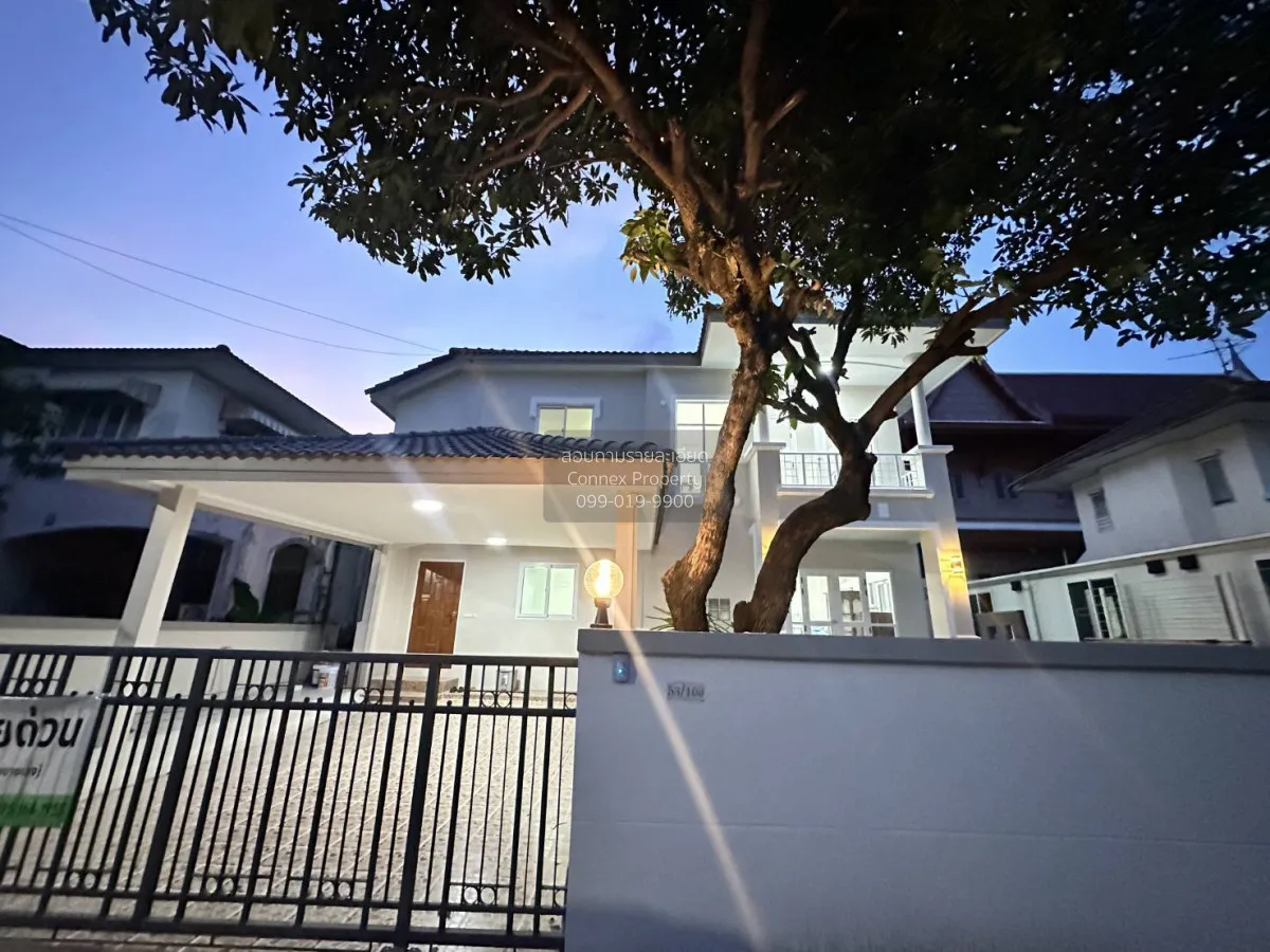 ขายบ้าน  บ้านคุณาลัย บางใหญ่ รีโนเวทใหม่ เสาธงหิน บางใหญ่ นนทบุรี