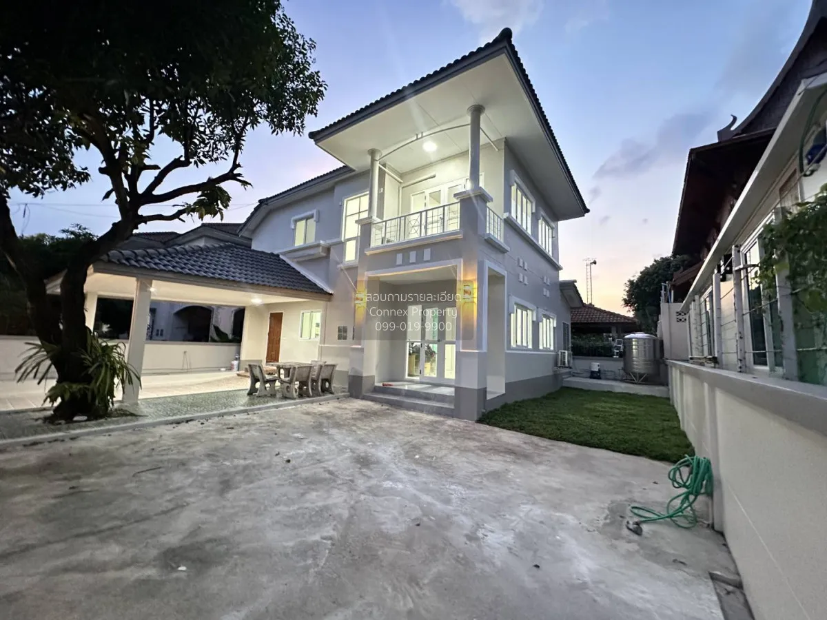 ขายบ้าน  บ้านคุณาลัย บางใหญ่ รีโนเวทใหม่ เสาธงหิน บางใหญ่ นนทบุรี