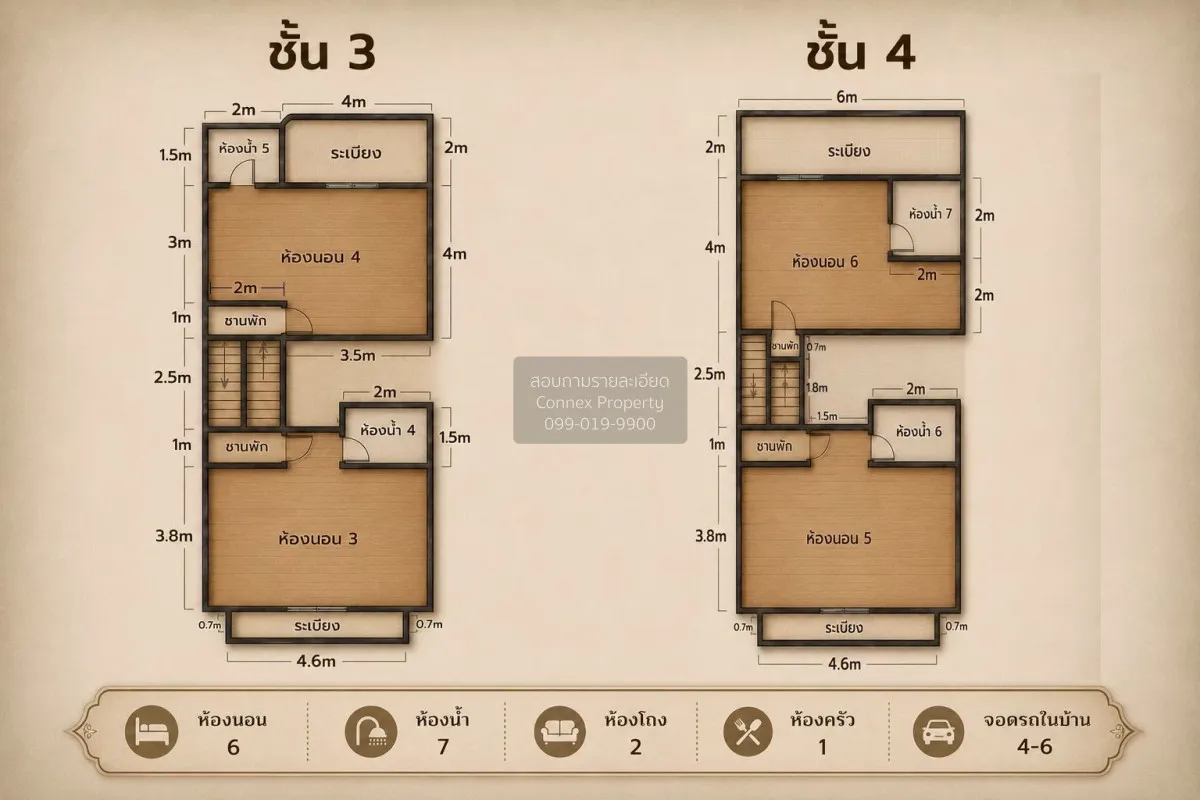 ขายโฮมออฟฟิศรีโนเวท  ทาวน์โฮม กว่า 700 ตารางเมตร เหม่งจ๋าย ประชาอ