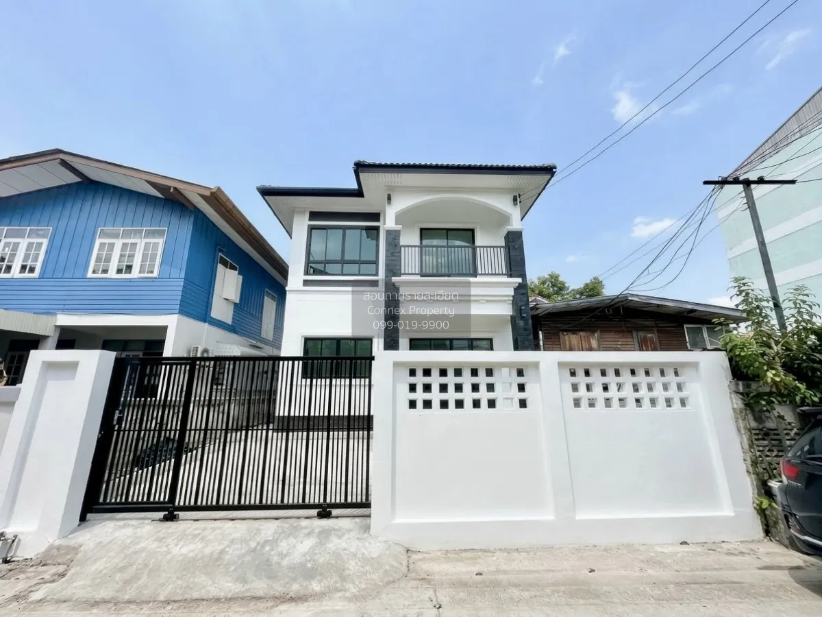 ขายบ้านเดี่ยว 2 ชั้น สร้างใหม่มือ 1 ซอย ประชาชื่น นนทบุรี 4 บางเข 1