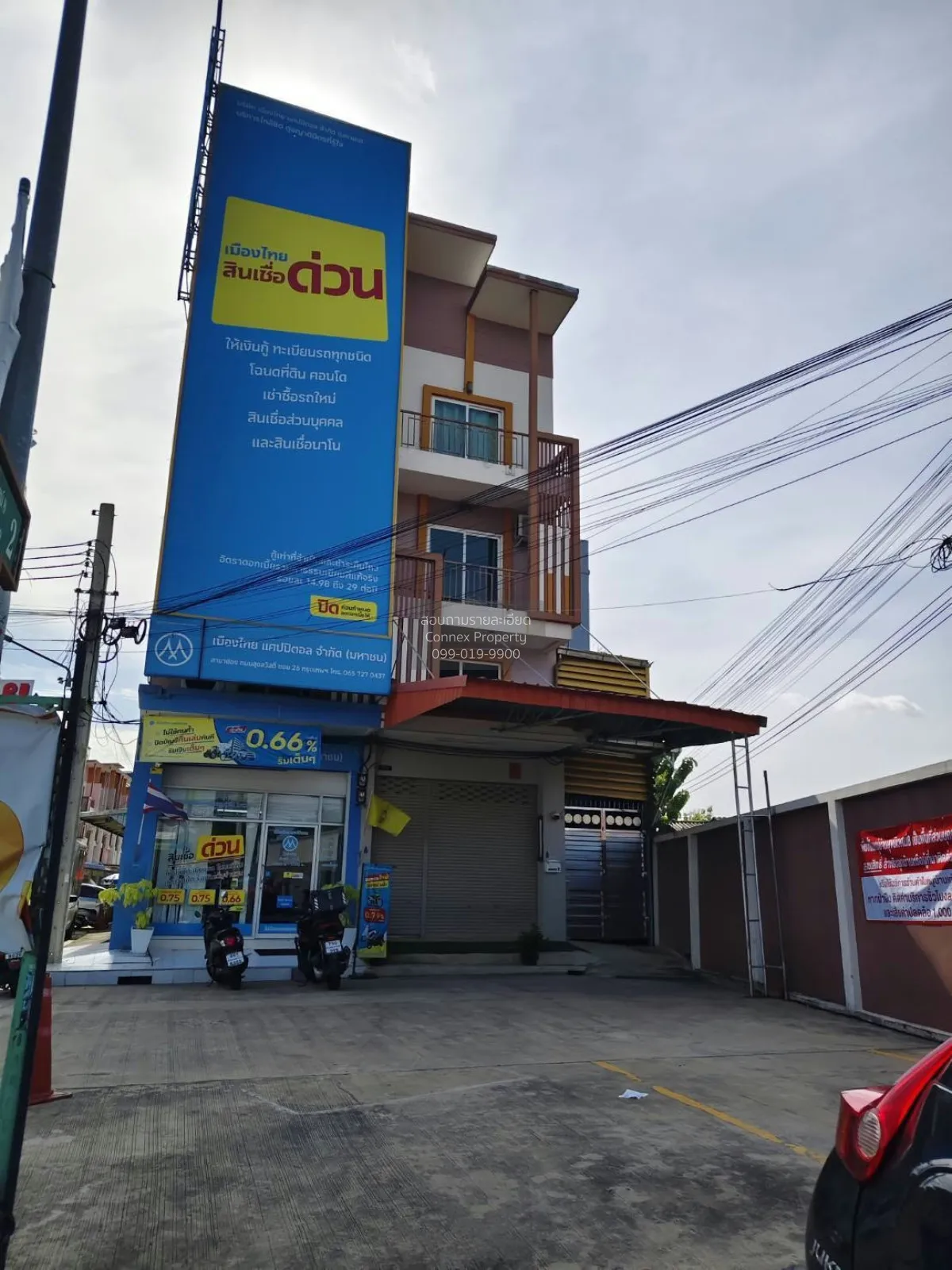 ขายอาคารพาณิชย์ 3ชั้น จอมทอง 13 บางมด เขต จอมทอง กรุงเทพ CX-18302 4